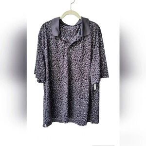 Amazon Essentials Big Men's Dry Fit Golf Pullover, Short Sleeve Polo Shirt, XXL,